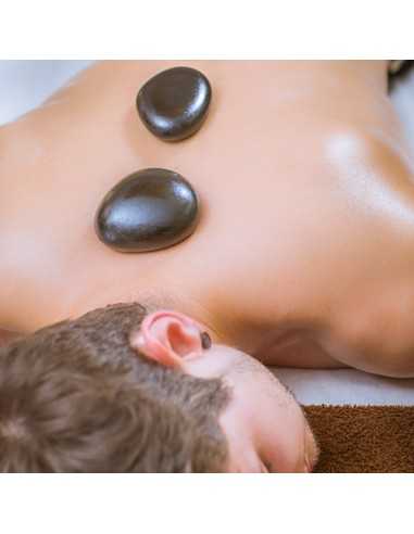 Qerss el qmar Les pierres de lune Massage du dos Pierres Chaudes