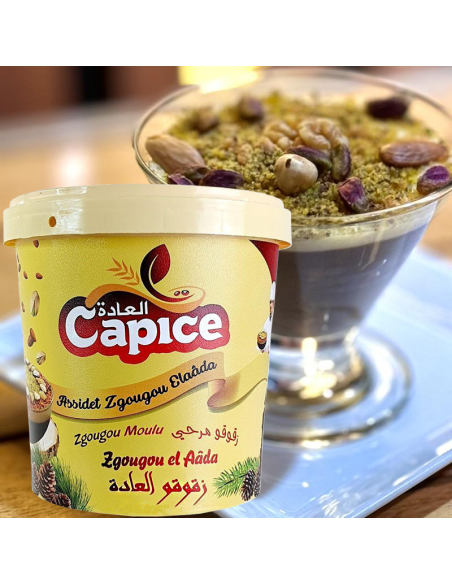 Capice Pâte de graines de Pin d'Alep Zgougou 