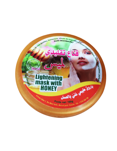 Masque Argile Blanche Barouk et miel 