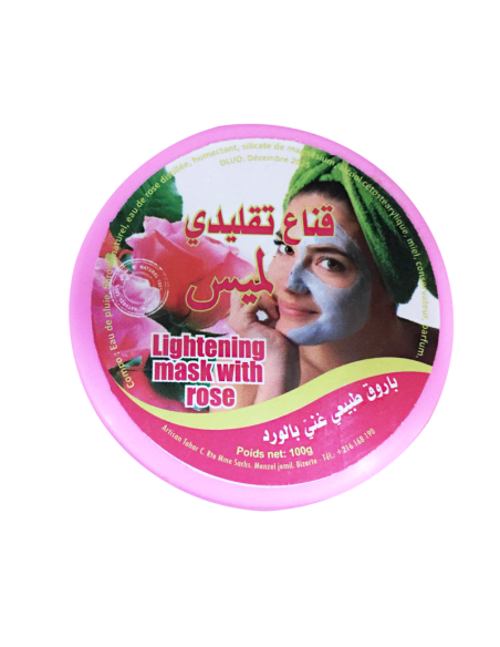 Masque Argile Blanche Barouk rose
