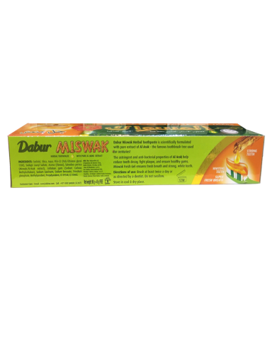 Dentifrice miswak gel frais