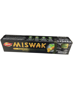 Dentifrice miswak au charbon