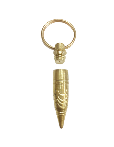Porte-clés avec compartiment secret