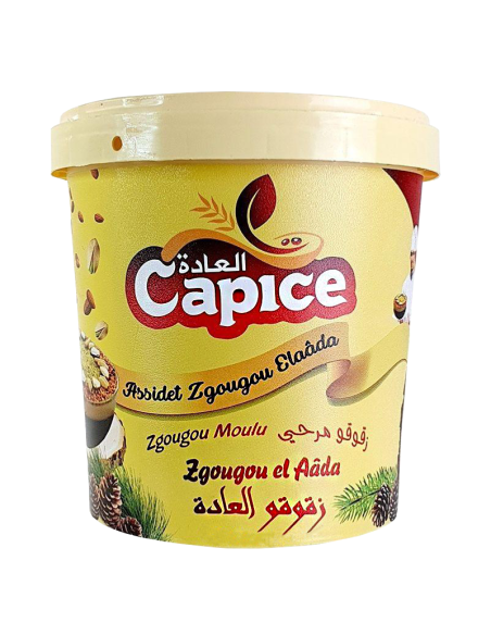 Capice Pâte de graines de Pin d'Alep Zgougou 