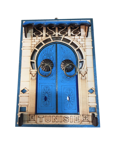 Accroche Clef Forme de Porte Sidi Bou Saïd