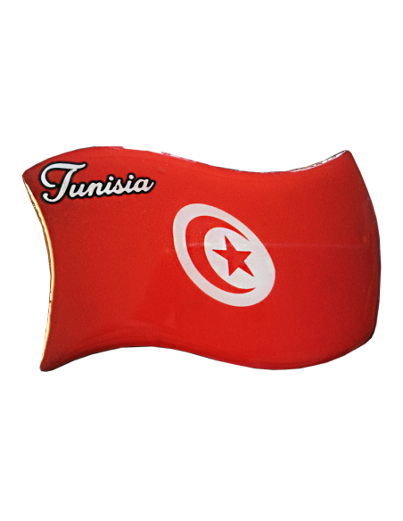 Magnet frigo drapeau Tunisie