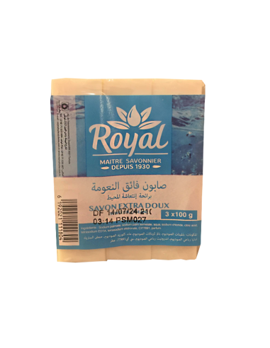 Savon de toilette Océan ROYAL 3*100g