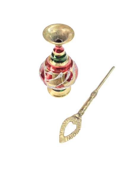 contenant khôl en laiton