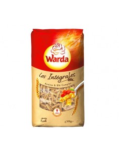 Pâte Fusilli Les Intégrales Avoine et Blé Complet Warda 500g