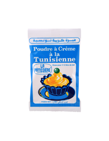 Crème Tunisienne LA PÂTISSIERE 40GR Atrecheya