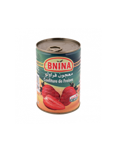 Confiture fraise  470gr Bnina