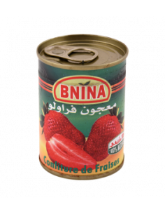 Confiture fraise 165gr Bnina