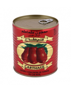 Concentré de tomate 800gr Carthage