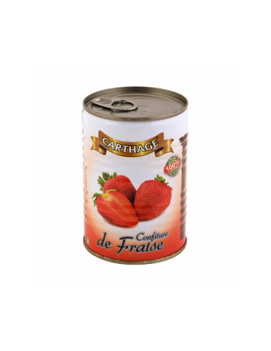 Confiture fraise 470gr Carthage