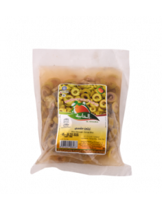 Olive verte decoupee 100gr ELKHABIA