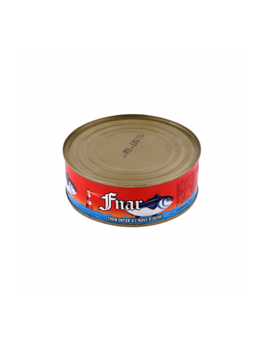 Thon entier extra  Huile d'olive 850gr FNAR