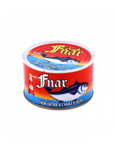 Thon entier Huile d'olive 400gr Fnar