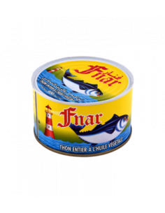 Thon entier Huile végétale 400gr Fnar