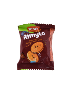 Biscuit fourré RIMYTO 28GR Chocolat ( Pack de 6 )
