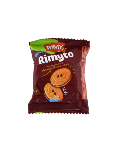 Biscuit fourré RIMYTO 28GR Chocolat ( Pack de 6 )