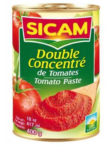 Double concentré de Tomates SICAM 400g