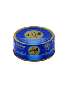 Thon entier à l’huile d’olive BADR 162g
