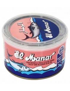 Thon entier à l'huile d'olive El Manar 400g