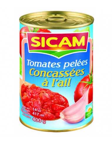 Tomates concassées à l'ail SICAM 400 g