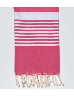 Fouta arthur rose fuchsia