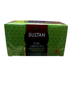 Infusion Sultan Thé Vert pur 20 sachets de thé (40 g)