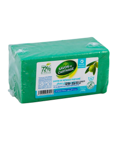 Savon De carthage 72% d'huile 400g