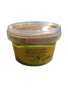 Savon beldi Marocain aux extraits de curcuma