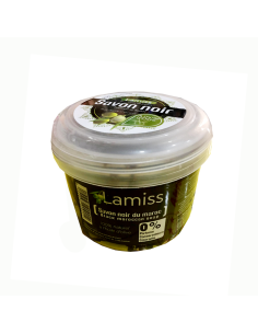Lamiss Savon noir - 100% Naturel - Huile d'Olive 