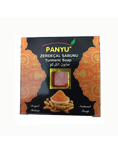 Paksa Zerdeçal Sabunu 125 Gr Natural Turmeric Soap Bar 